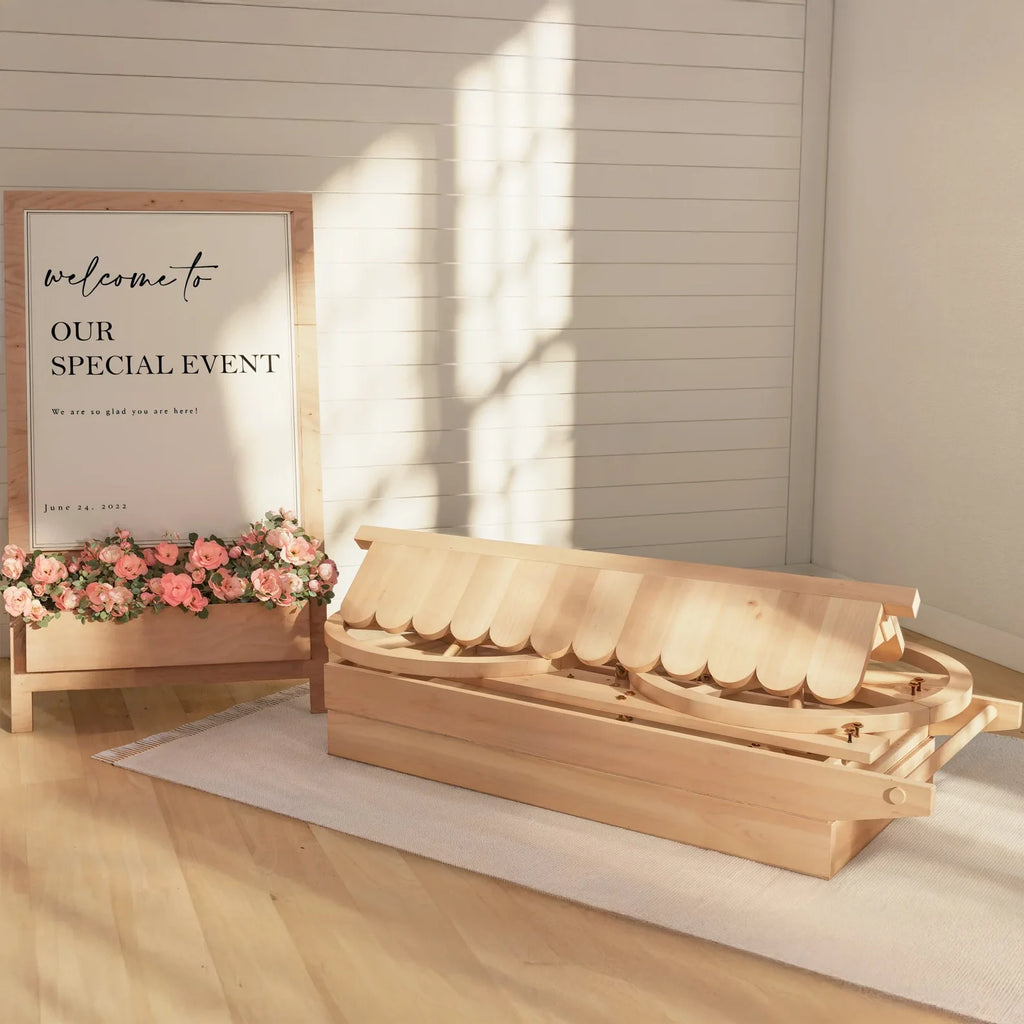 Printed DIY Event Cart Building Plans