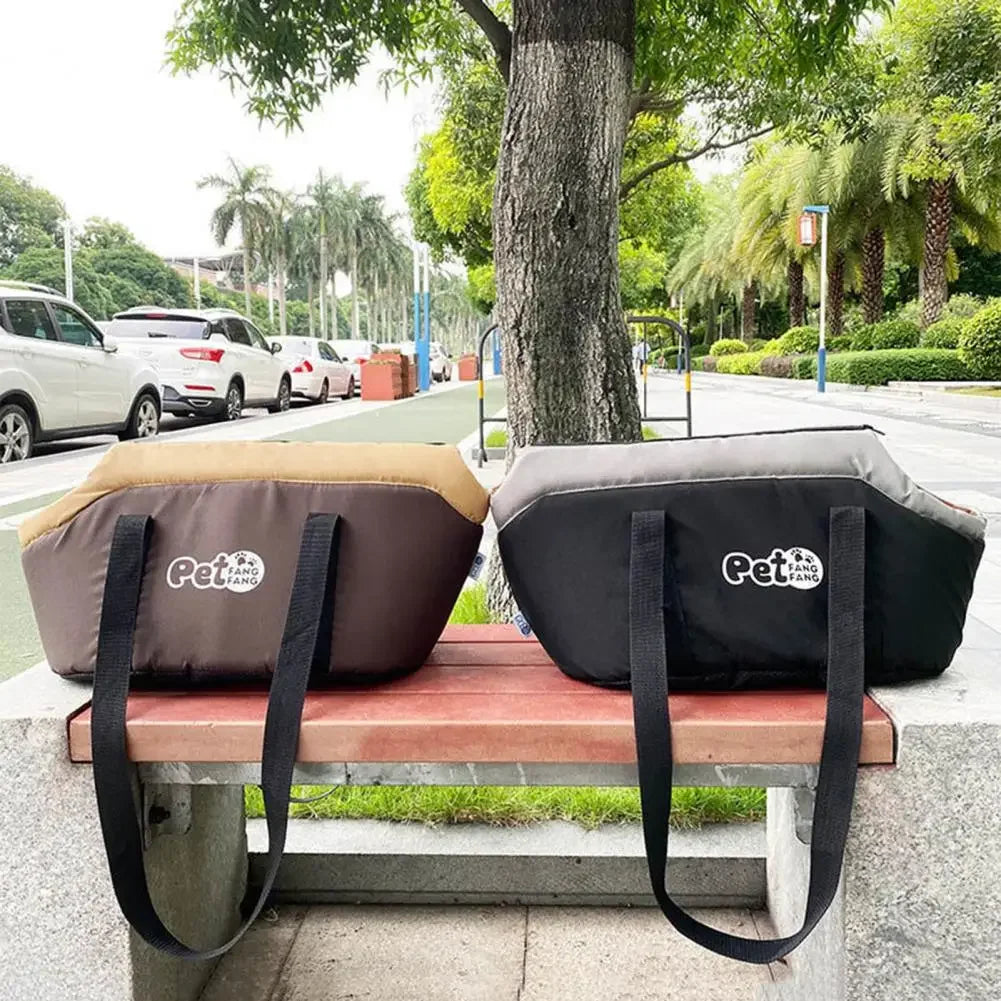 Soft-Sided Fabric Interior Pet Carrier