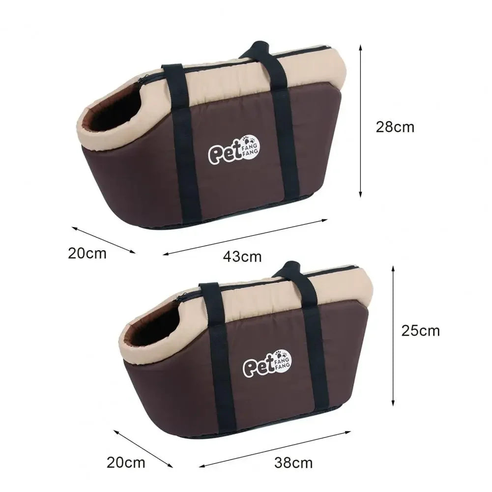 Soft-Sided Fabric Interior Pet Carrier