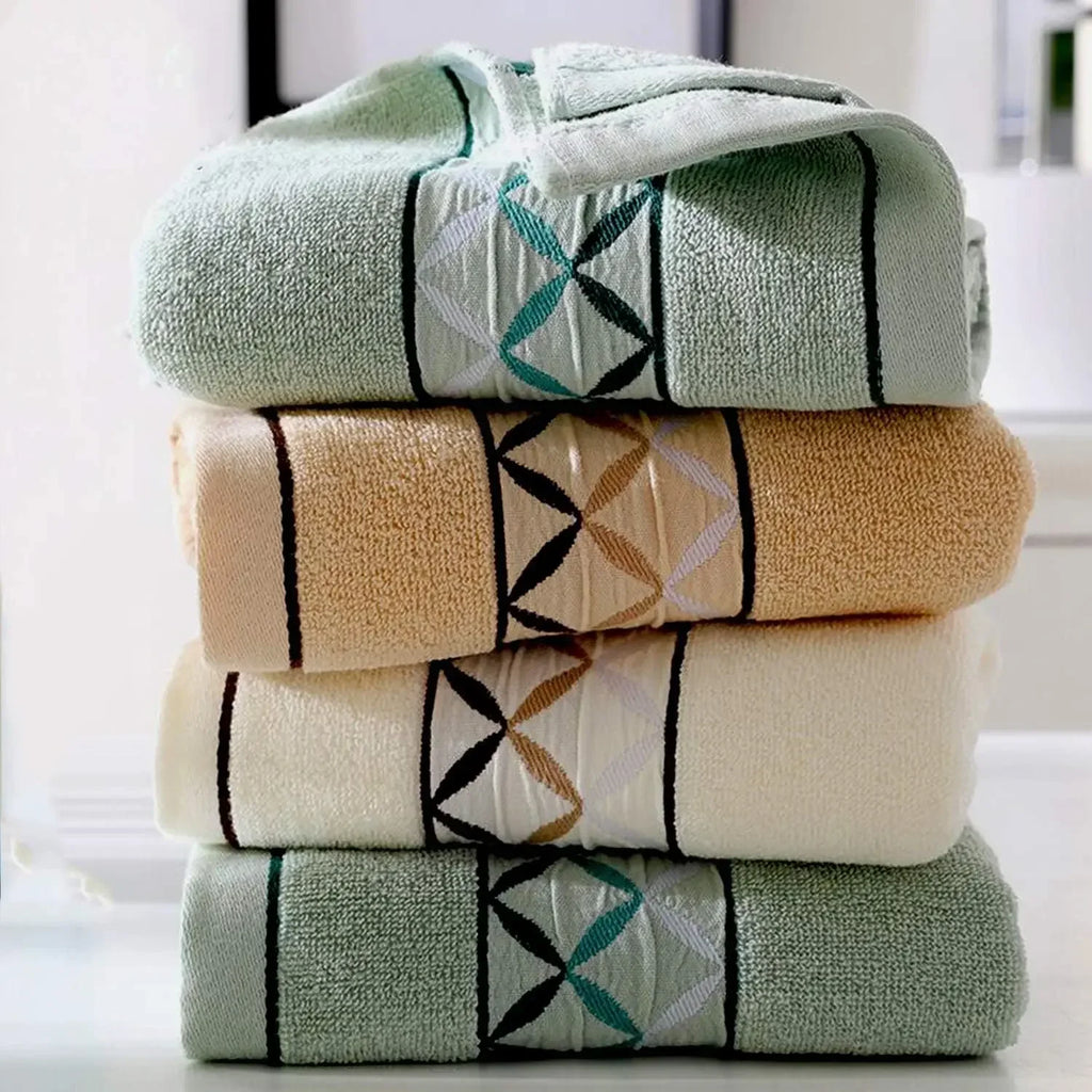 4 piece pure cotton hand towel,
