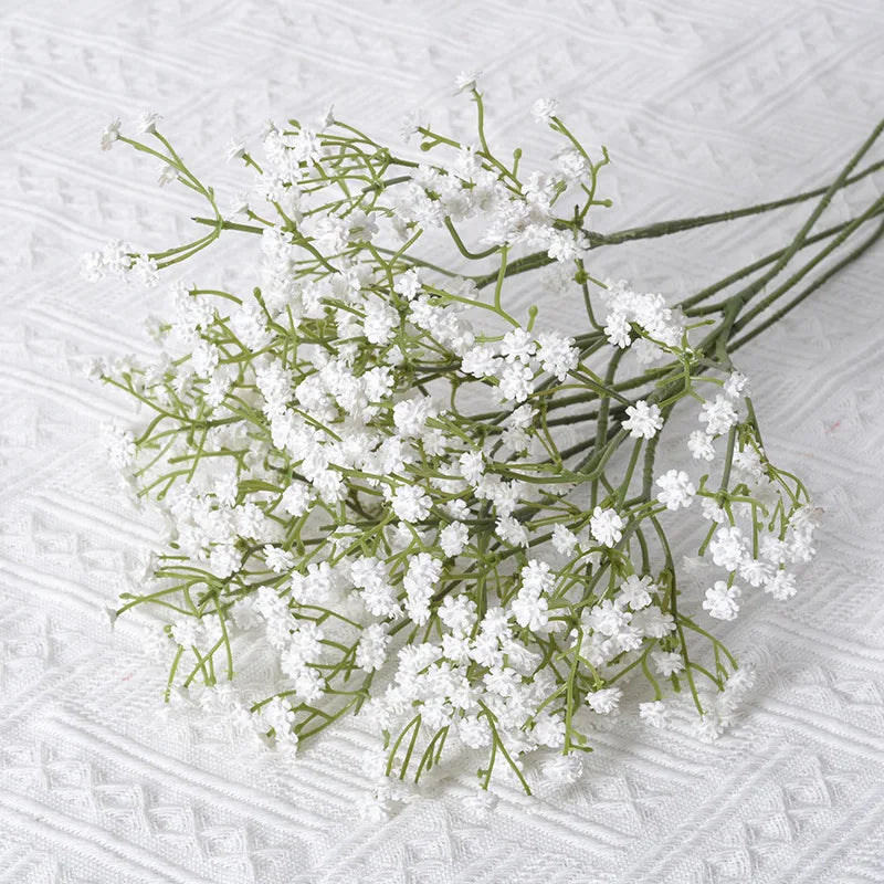 White Artificial Flowers For Multiple Use