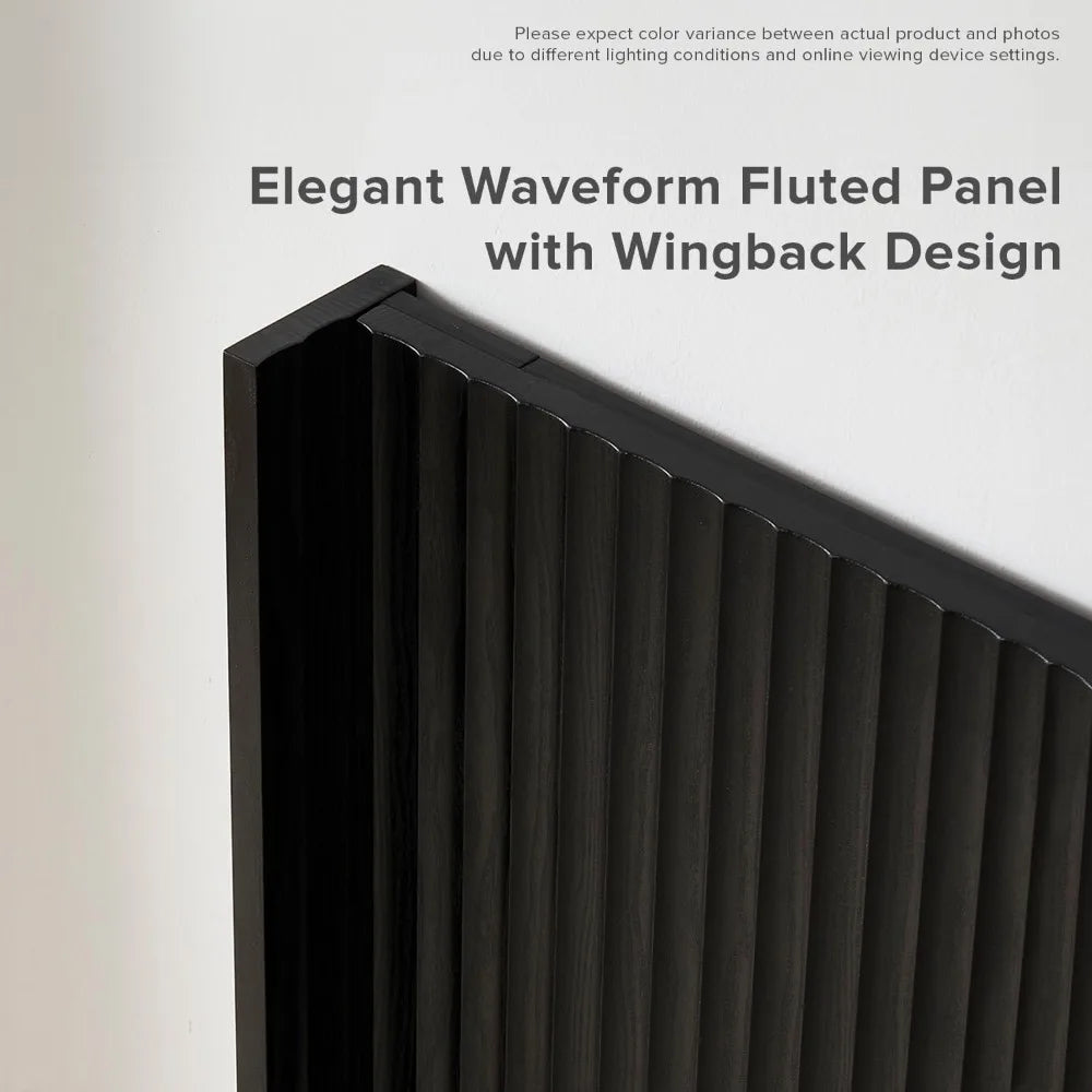 62.4" Wooden Wall Mount Queen Size Headboard