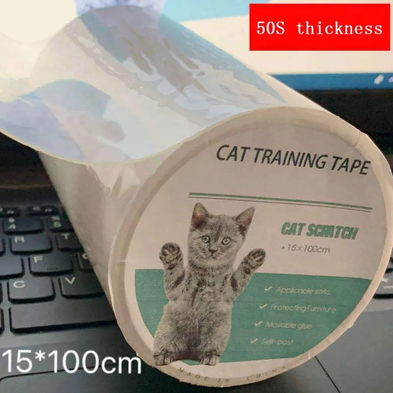 Cat Scratching Protectors for Furniture with Sticky Tape Application.