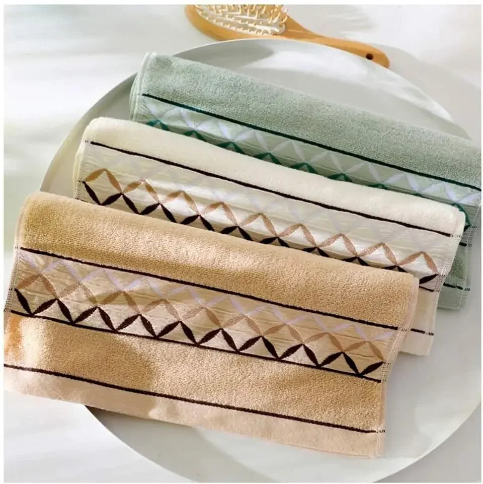 4 piece pure cotton hand towel,
