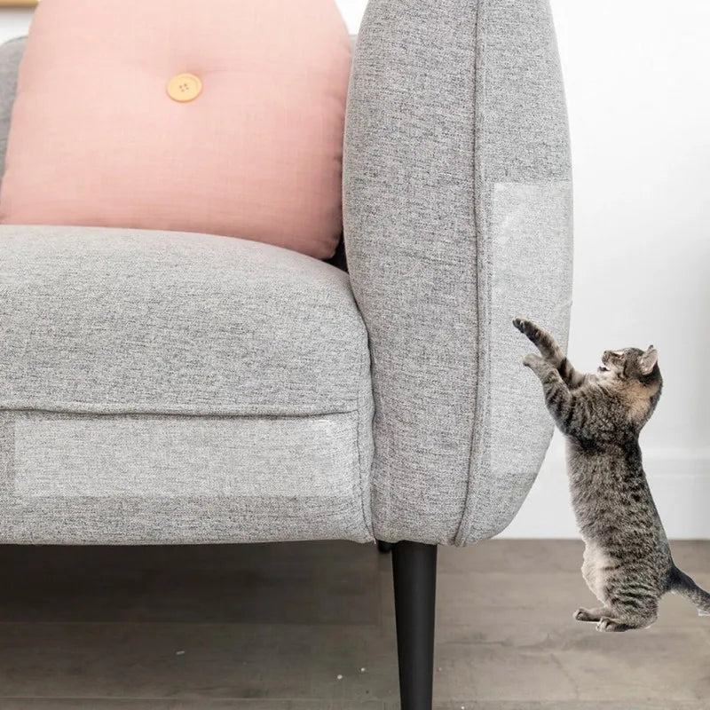 Cat Scratching Protectors for Furniture with Sticky Tape Application.