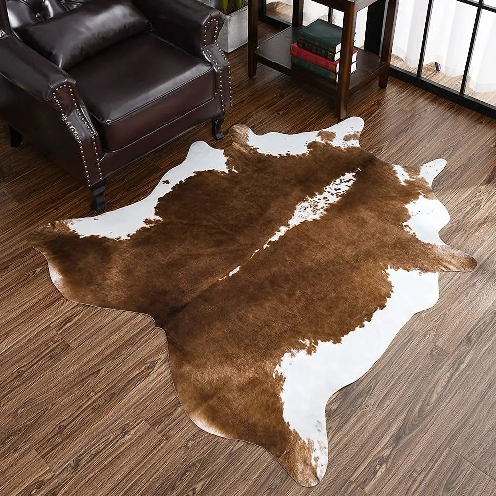 Faux Fur Animal Hide Rug,, Multi-room Use Rug, Decorative Floor Mat
