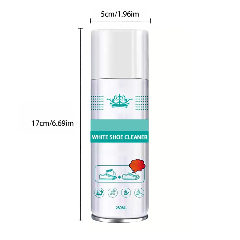 White Shoe Cleaning and Polishing Multi-Functional Foam Cleaner