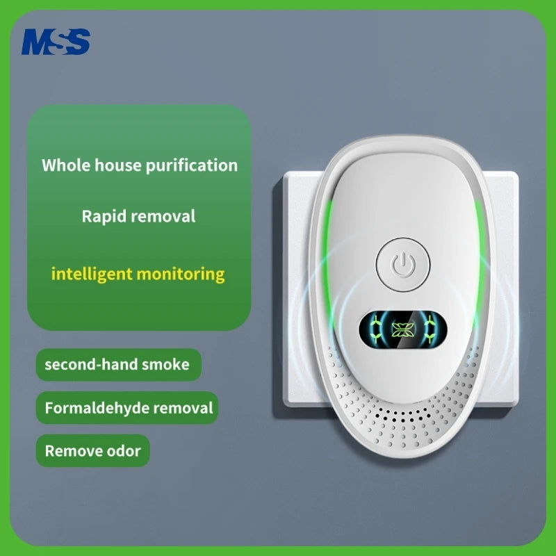 Plug-in Mini Negative Ion Air Purifier for deodorizing various rooms