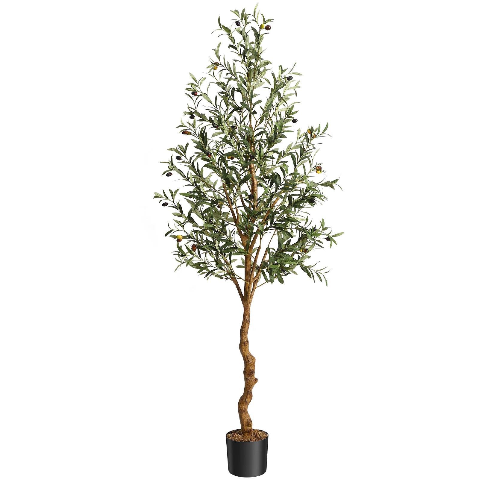 1Pc/2Pcs Large 4ft / 5ft / 6ft Artificial Faux Olive Tree ; Very Realistic Looking. For use indoor or outdoor.
