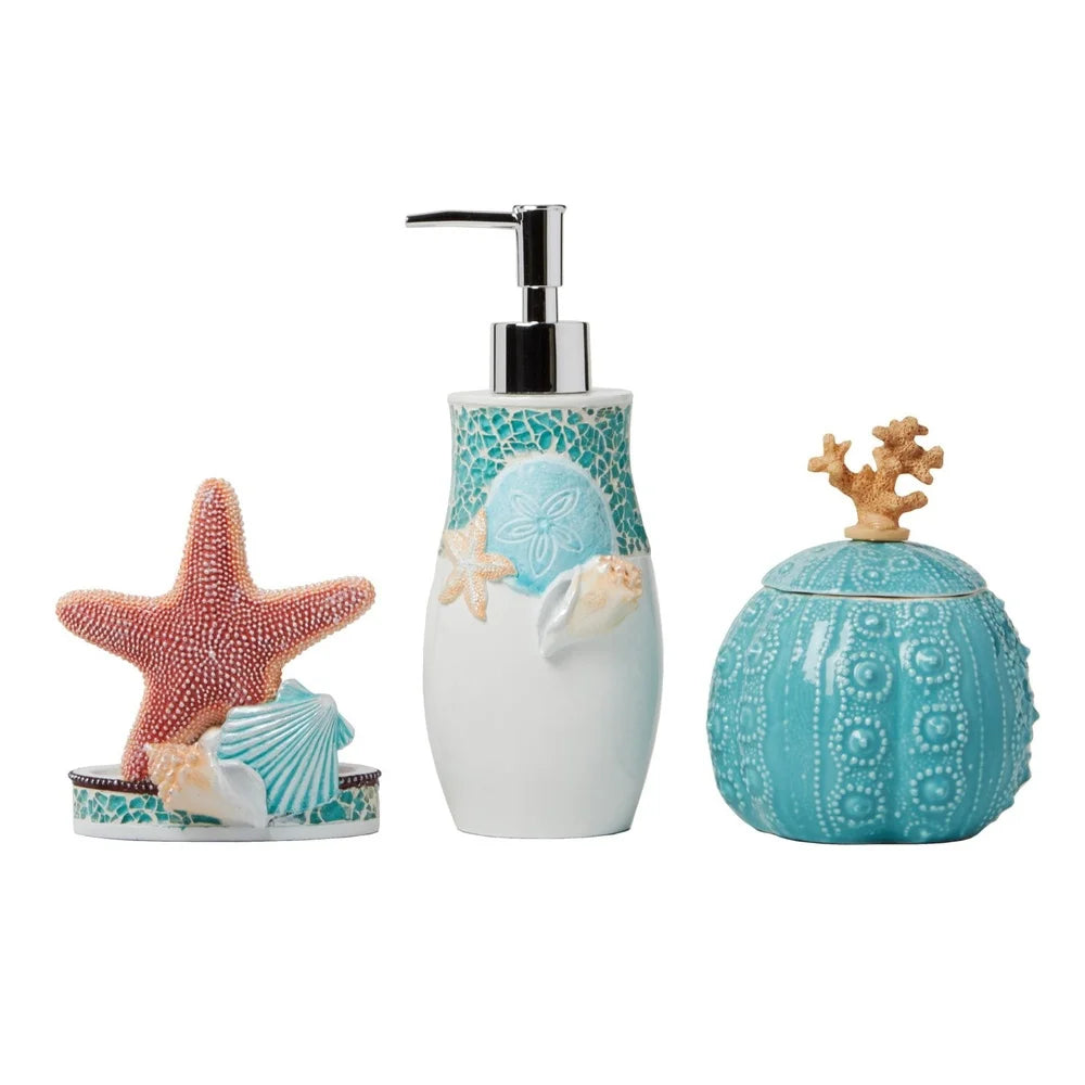 Starfish Shell Design Toothbrush Holder