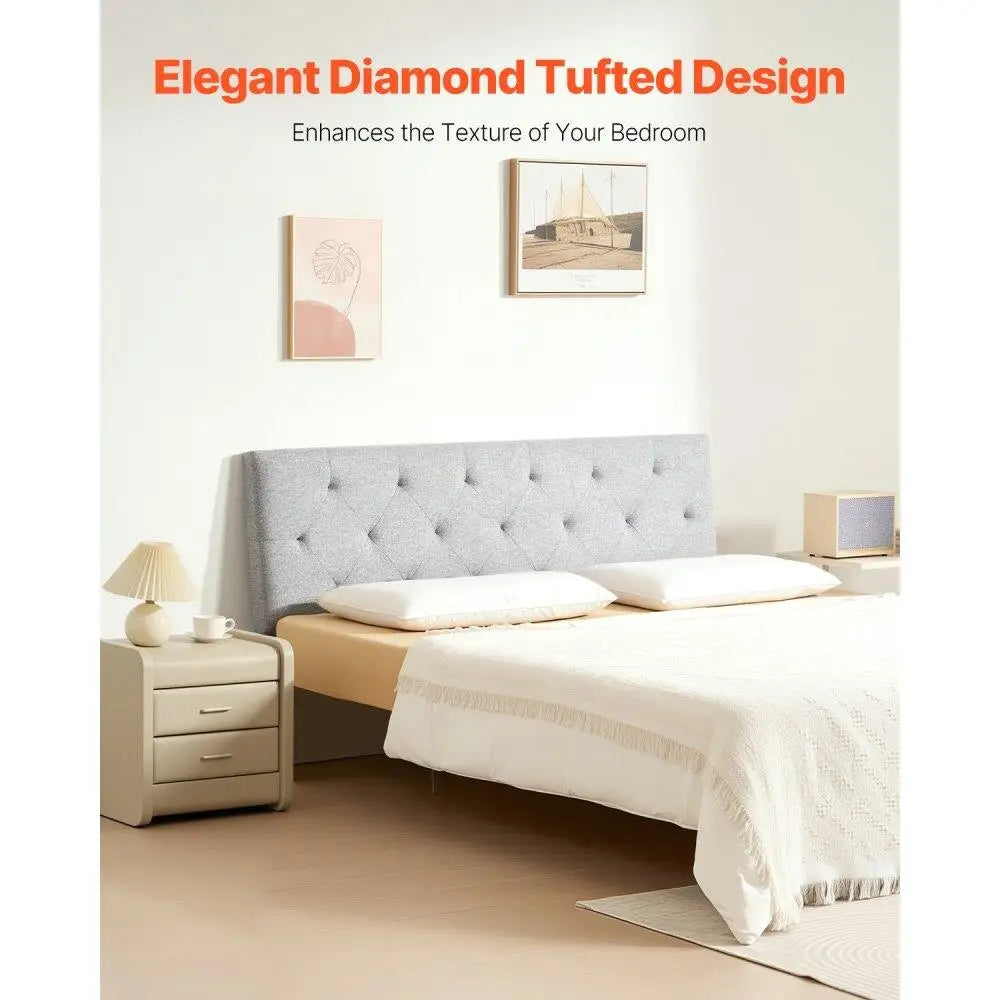 Adjustable Height Headboard for Full Size Bed