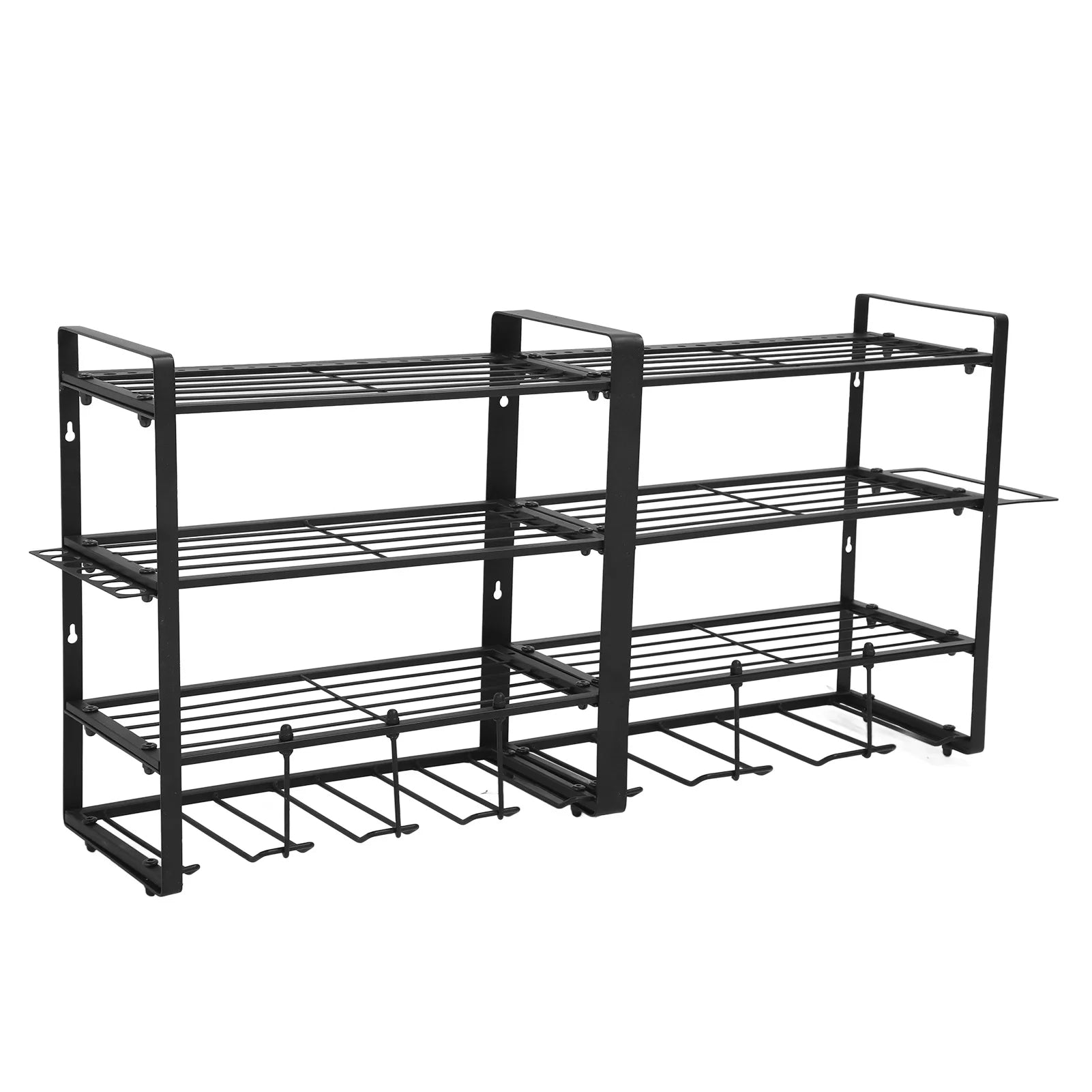 4 Tier Wall Mount Power Tool Organizer .