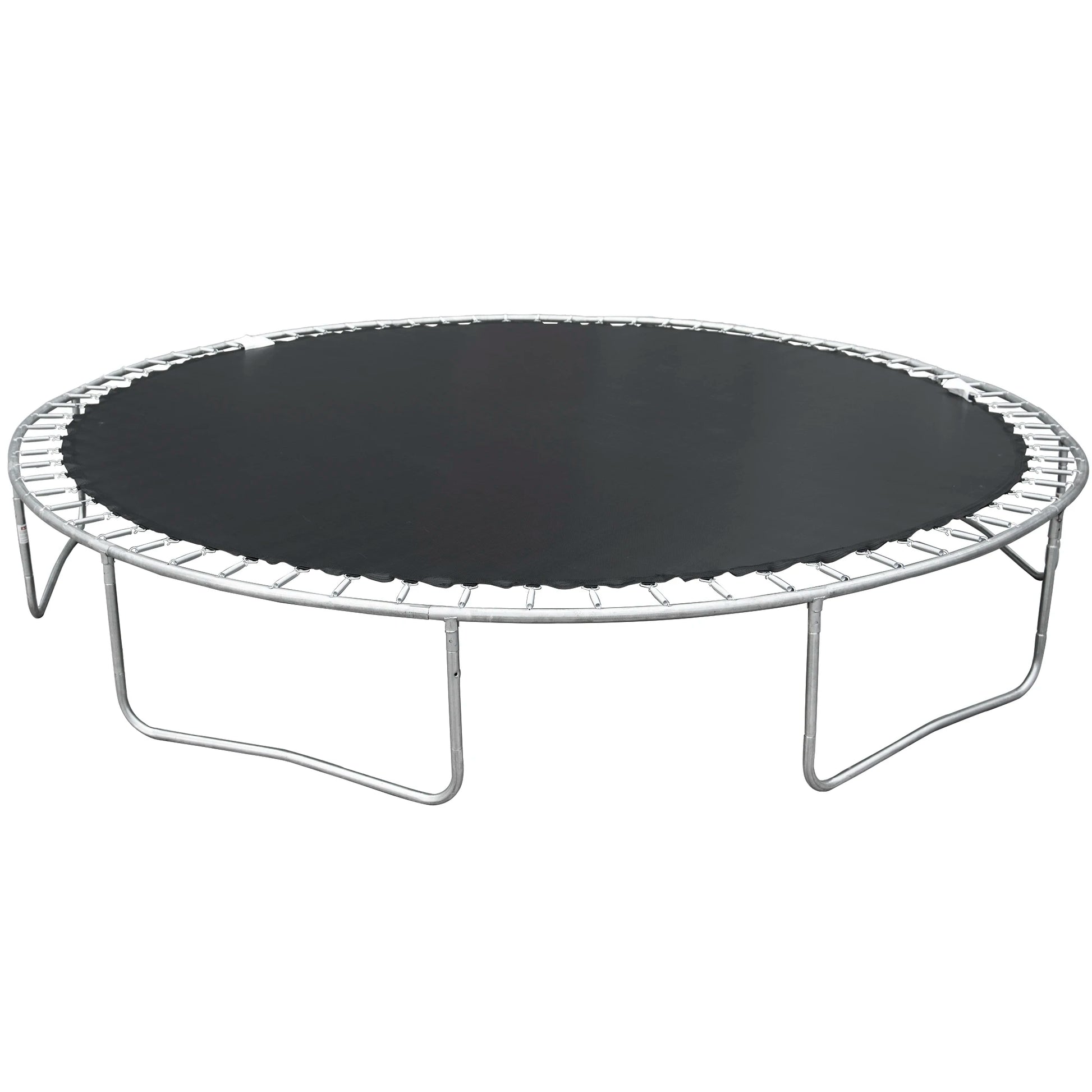 14FT Outdoor Trampoline With Basketball Backboard, Enclosure Net And Outside Ladder