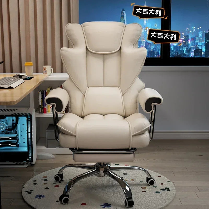 Ergonomic Adjustable Computer Chair with Back Support.