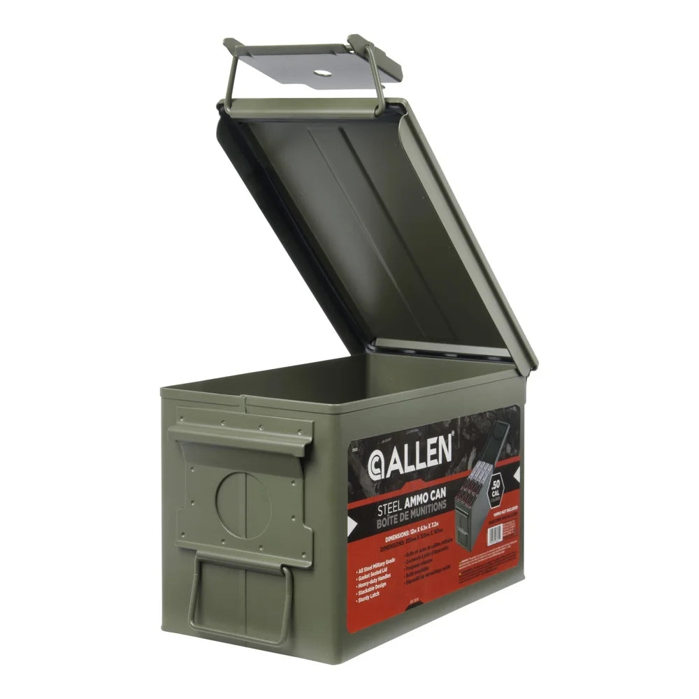 Heavy Duty Lockable Waterproof Classic Steel Ammo Box.