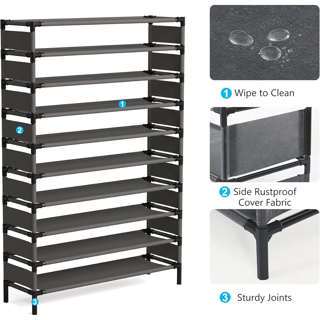 Large Multi-Use Storage Rack Organizer for  Shoes or Books