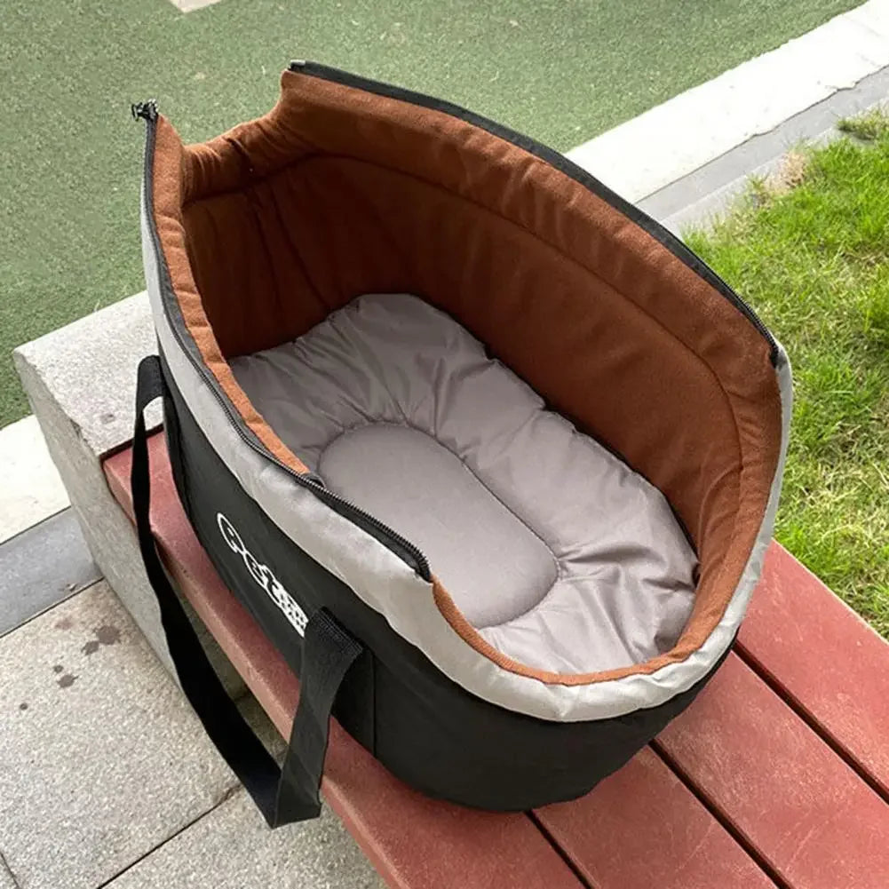 Soft-Sided Fabric Interior Pet Carrier