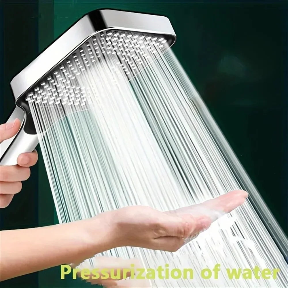 Adjustable 3 Mode High Pressure Rainfall Shower Head.