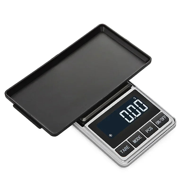 Mini Portable Electronic Gram Scale for Measuring jewelry or for Kitchen Use.