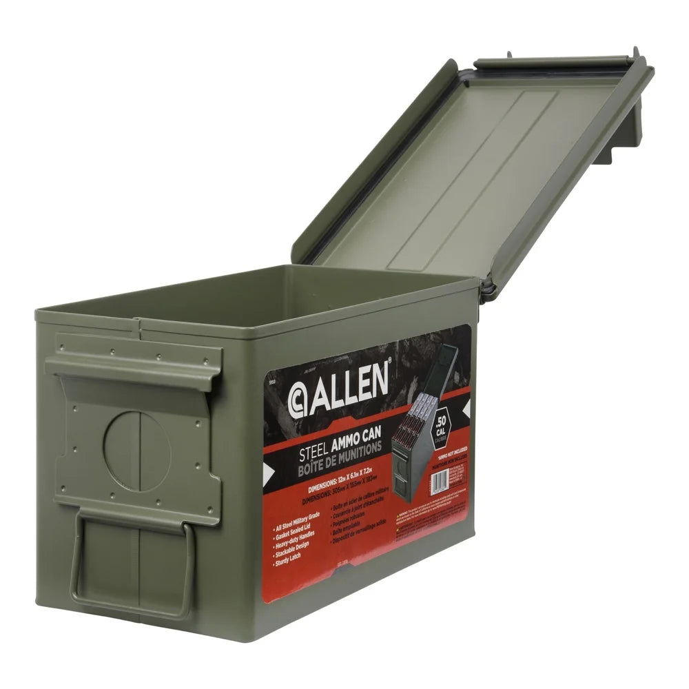 Heavy Duty Lockable Waterproof Classic Steel Ammo Box.