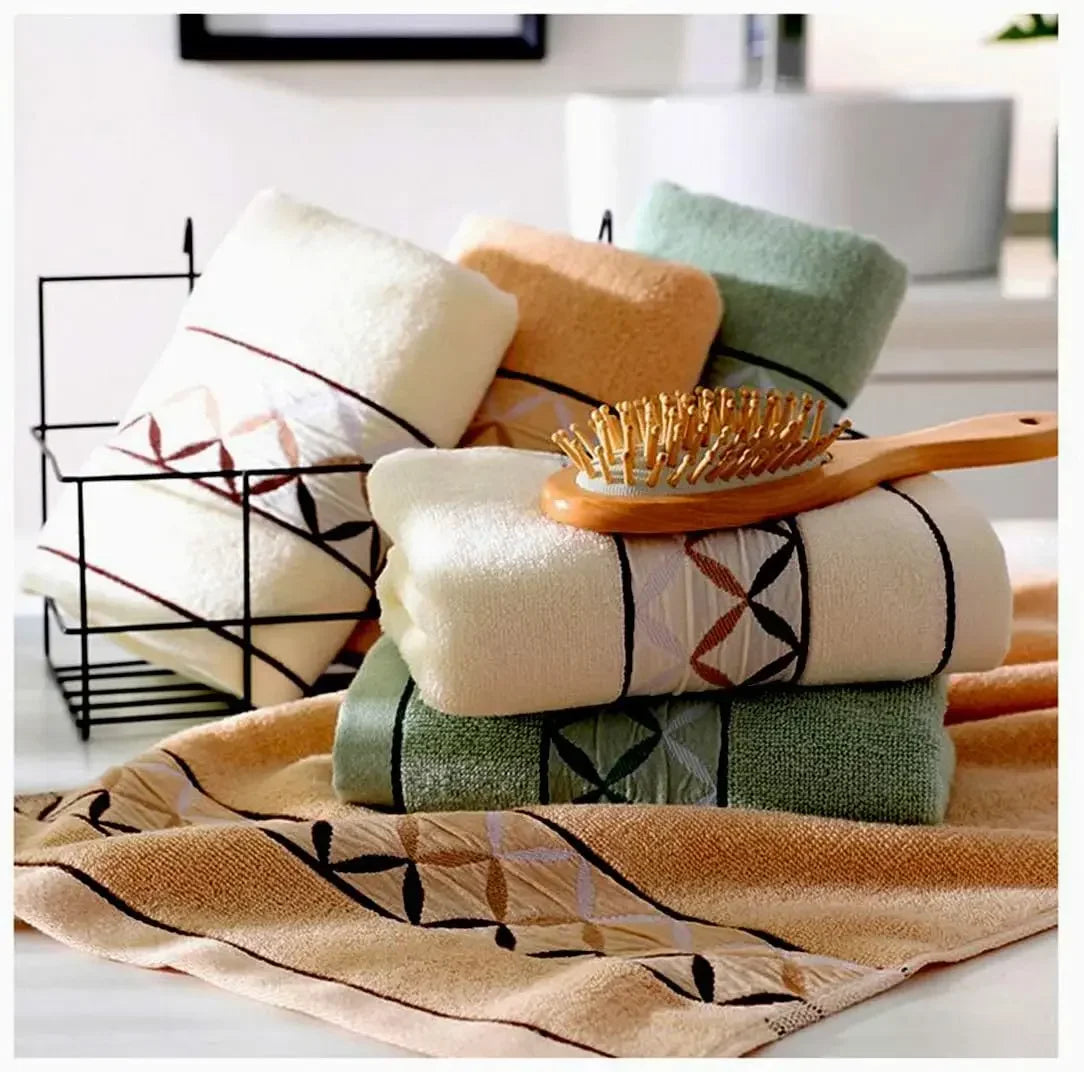 4 piece pure cotton hand towel,