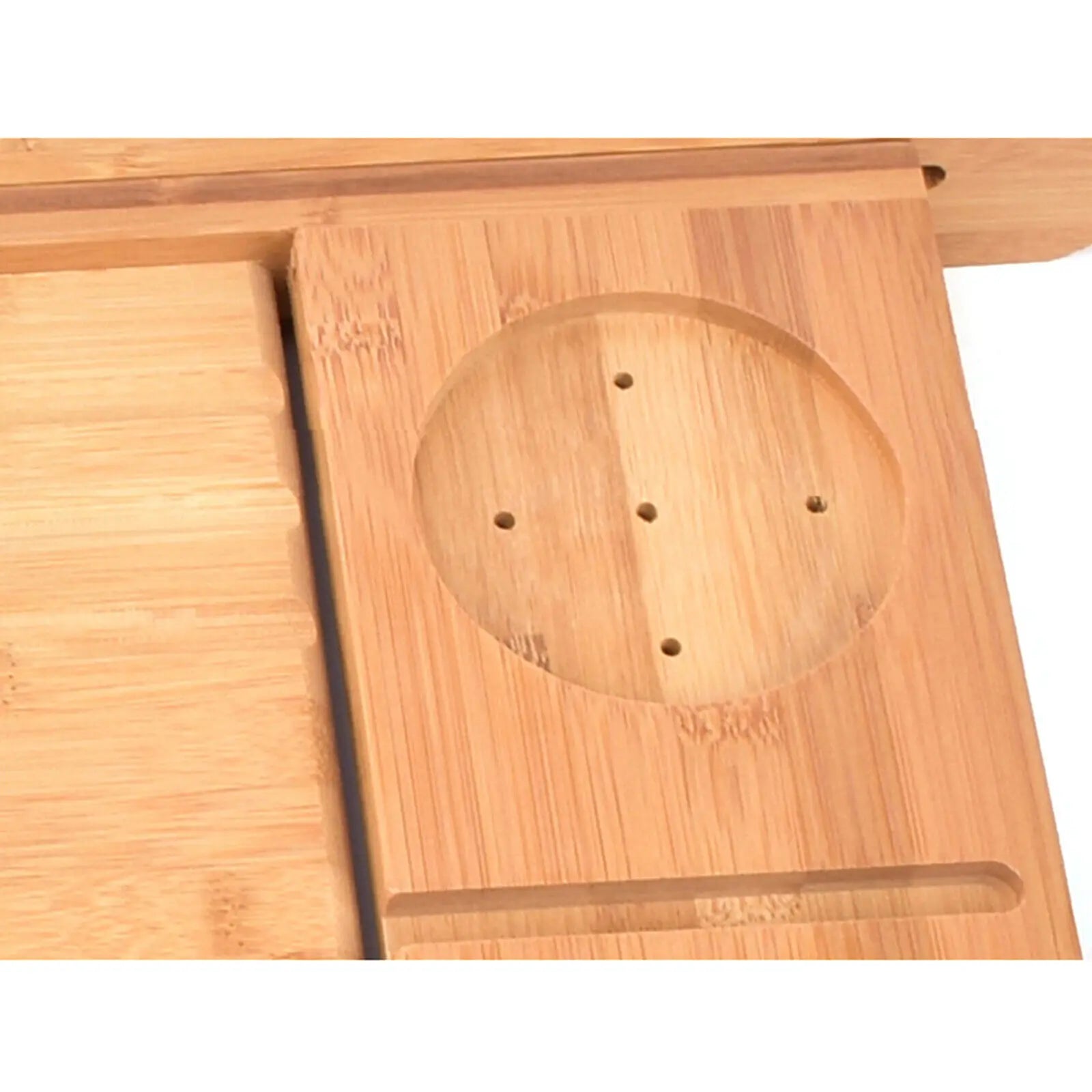 Bamboo Over the Bathtub Caddy Tray