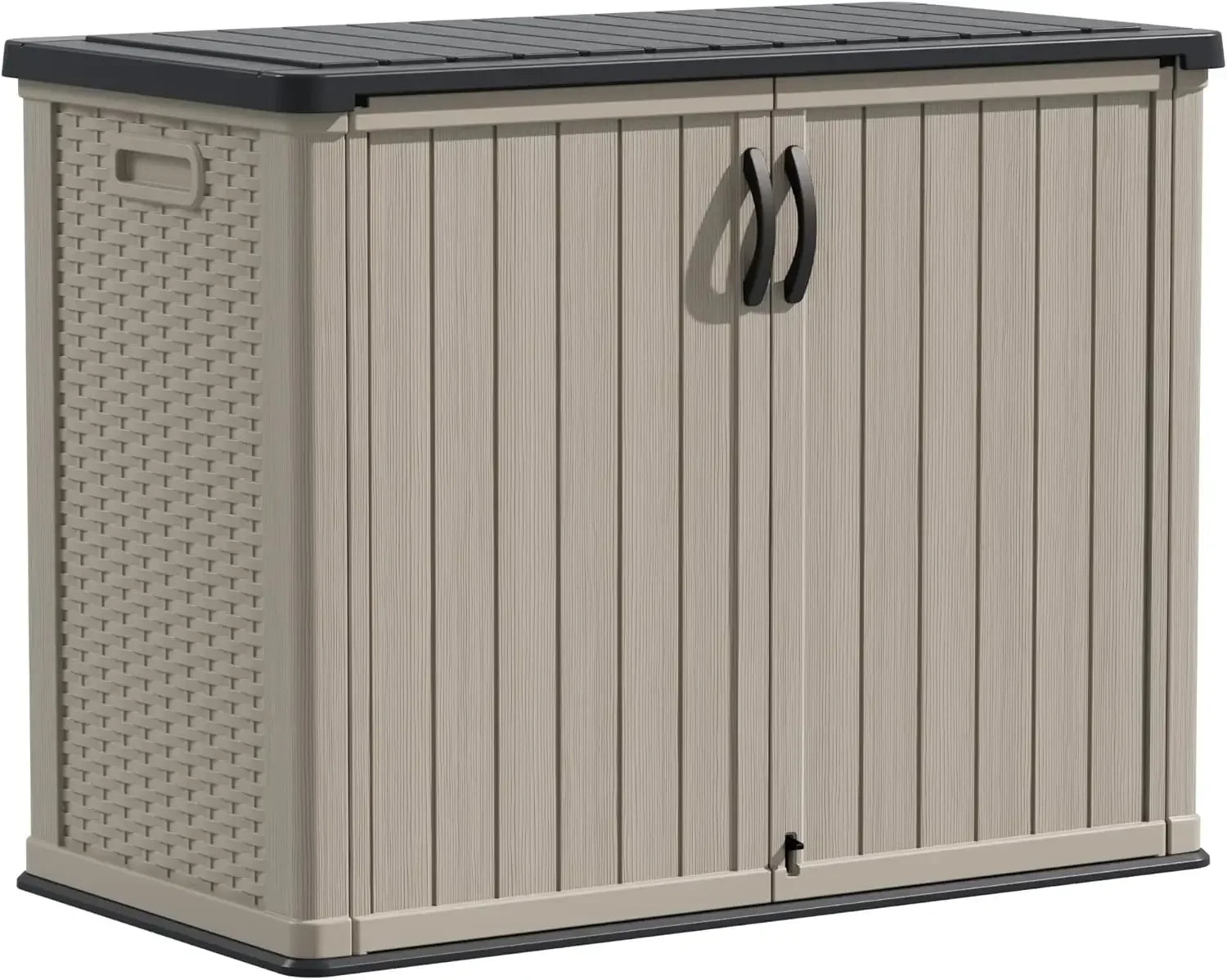 26 or 50 Cu Ft  Horizontal Waterproof Storage Cabinet with Pad-Lockable Doors,