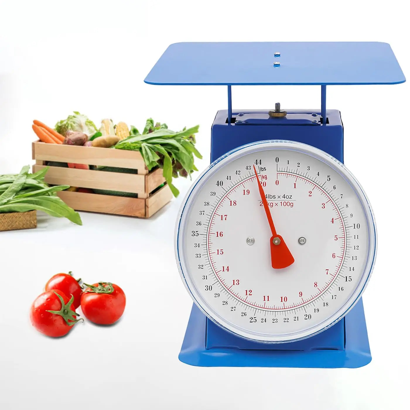 Mechanical Stainless Steel Dial Kitchen Food Scale.