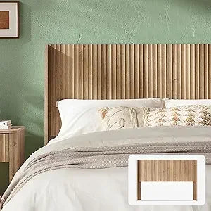 62.4" Wooden Wall Mount Queen Size Headboard
