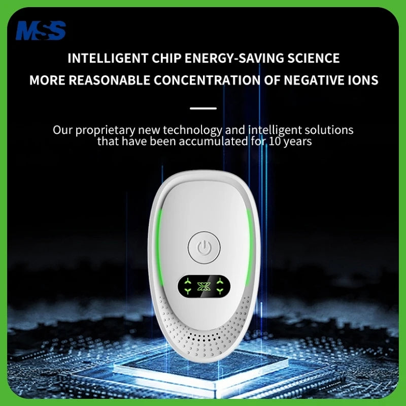 Plug-in Mini Negative Ion Air Purifier for deodorizing various rooms