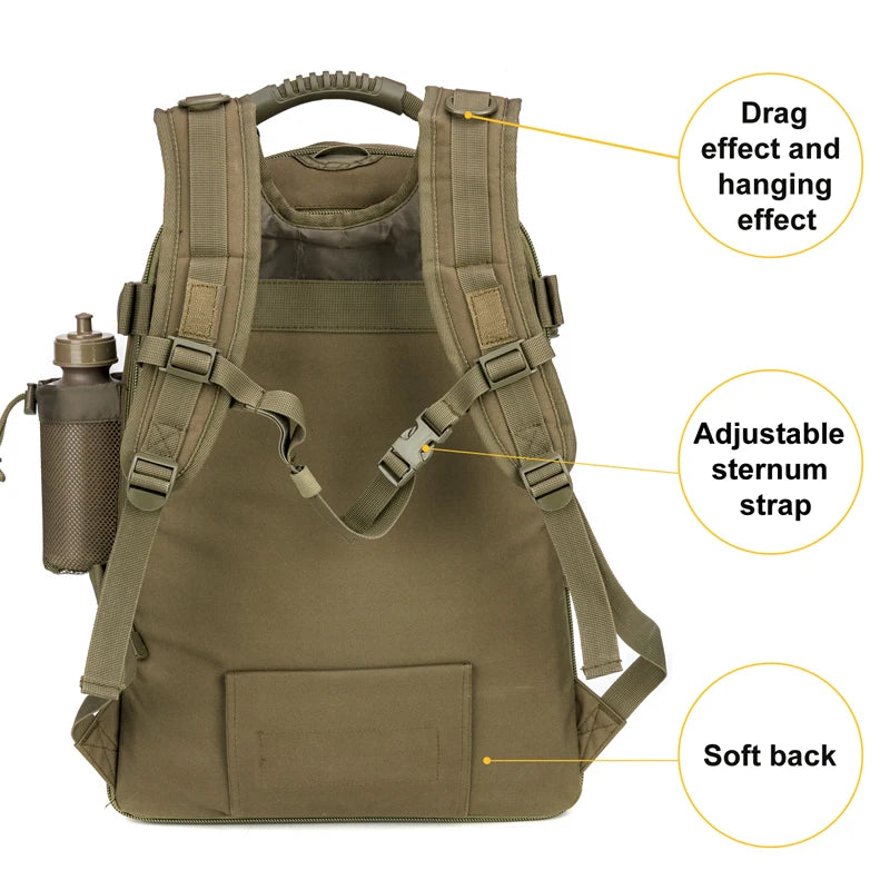 Men's Outdoor Large Capacity Backpack