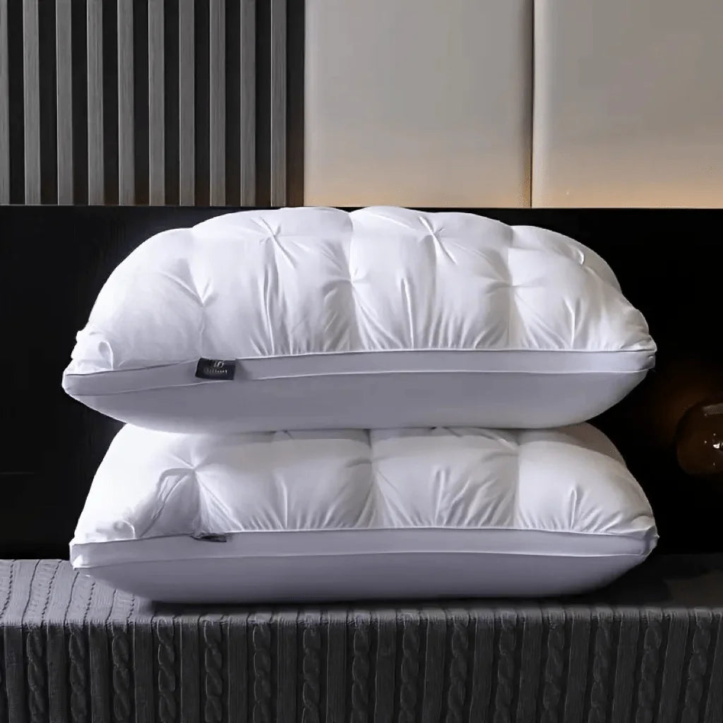 Luxurious Pillows, Hotel Quality, Set of Two