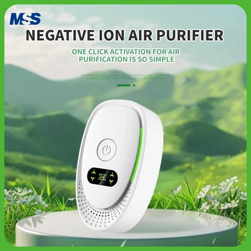 Plug-in Mini Negative Ion Air Purifier for deodorizing various rooms
