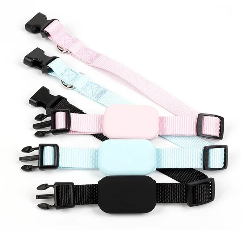 "Find My Pet Positioning Collar" - Pet Bluetooth Remote GPS Tracking Collar for Cats and Puppies