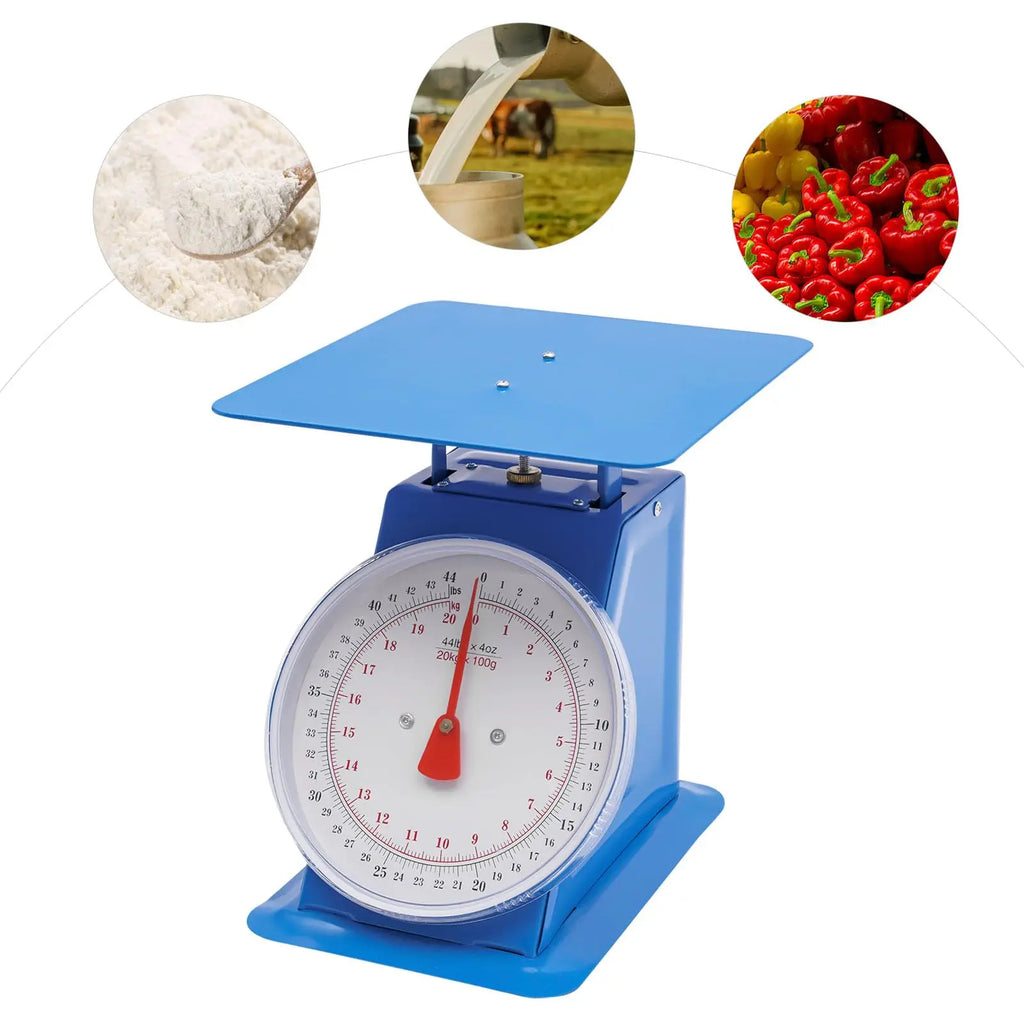 Mechanical Stainless Steel Dial Kitchen Food Scale.