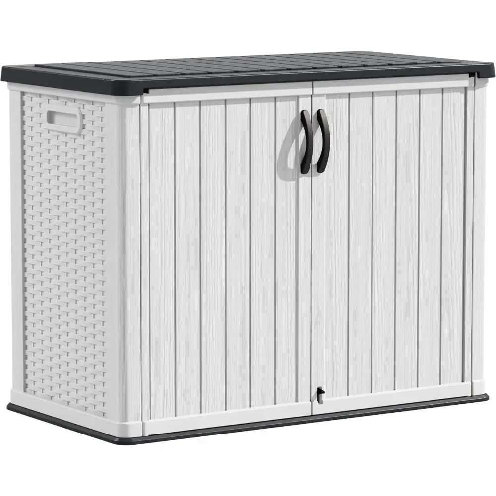 26 or 50 Cu Ft  Horizontal Waterproof Storage Cabinet with Pad-Lockable Doors,