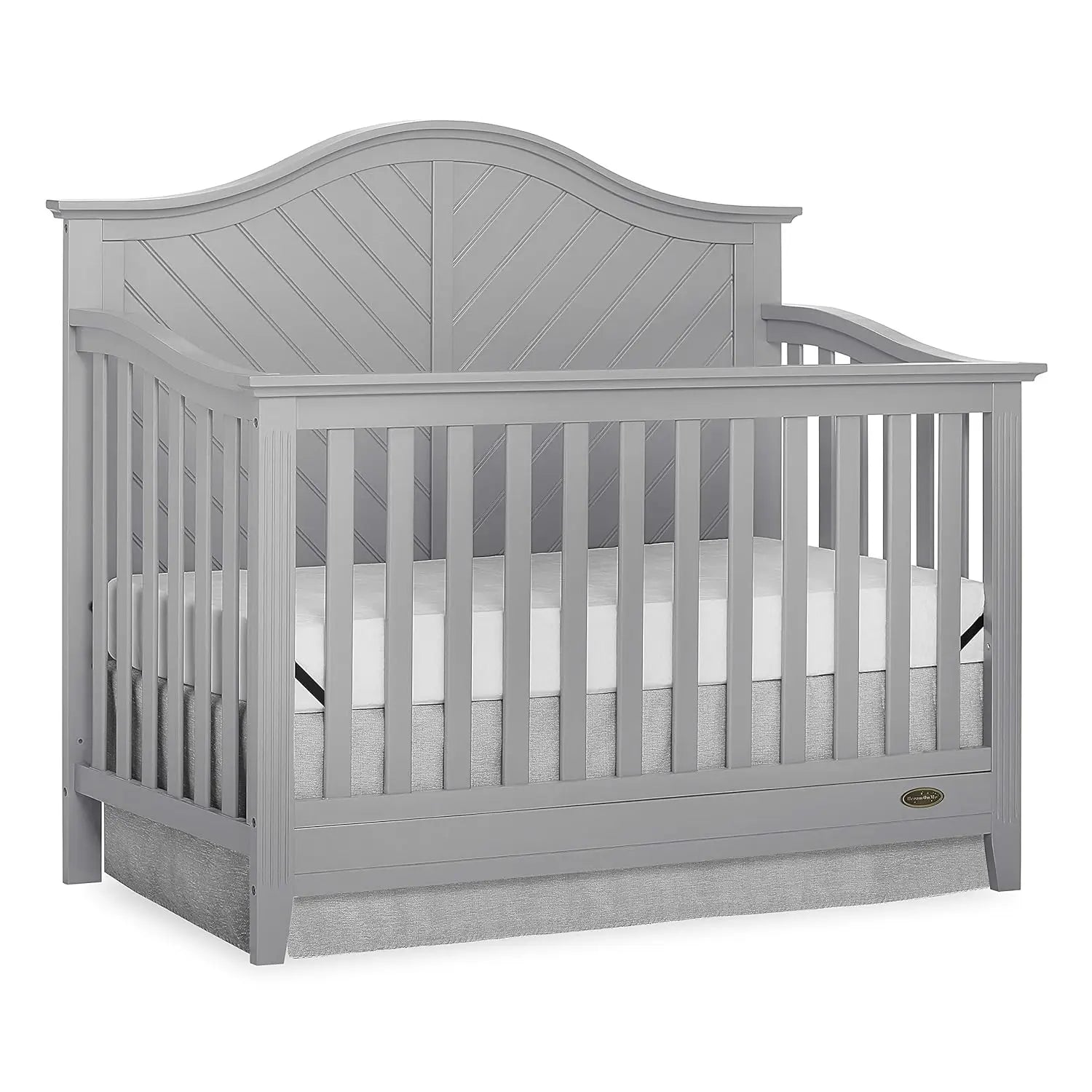 5-in-1 Full Size Convertible Crib in various colors.
