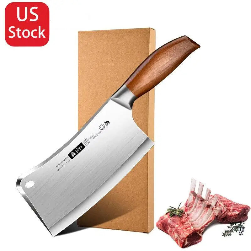 Hand Forged Multi-functional Heavy Duty Kitchen Chef Chopping Knife.