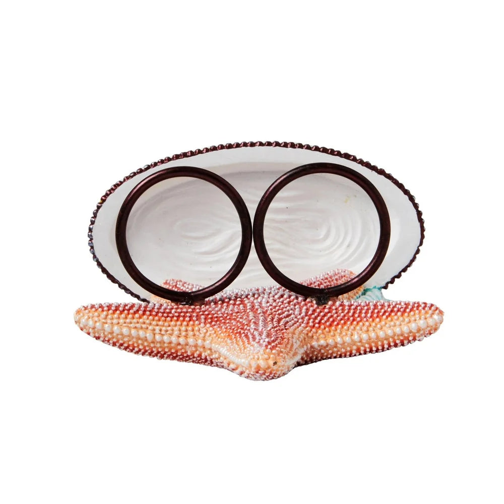 Starfish Shell Design Toothbrush Holder