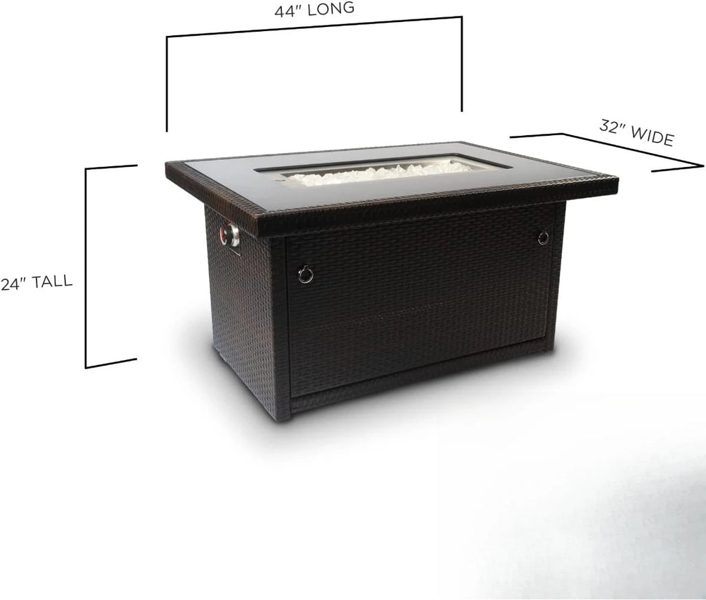 Slate GreSlaty Patio Fire Table