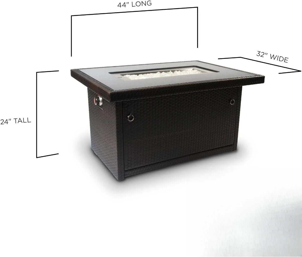 Slate GreSlaty Patio Fire Table