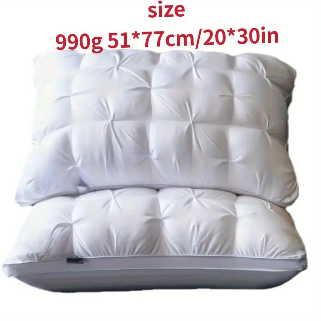 Luxurious Pillows, Hotel Quality, Set of Two