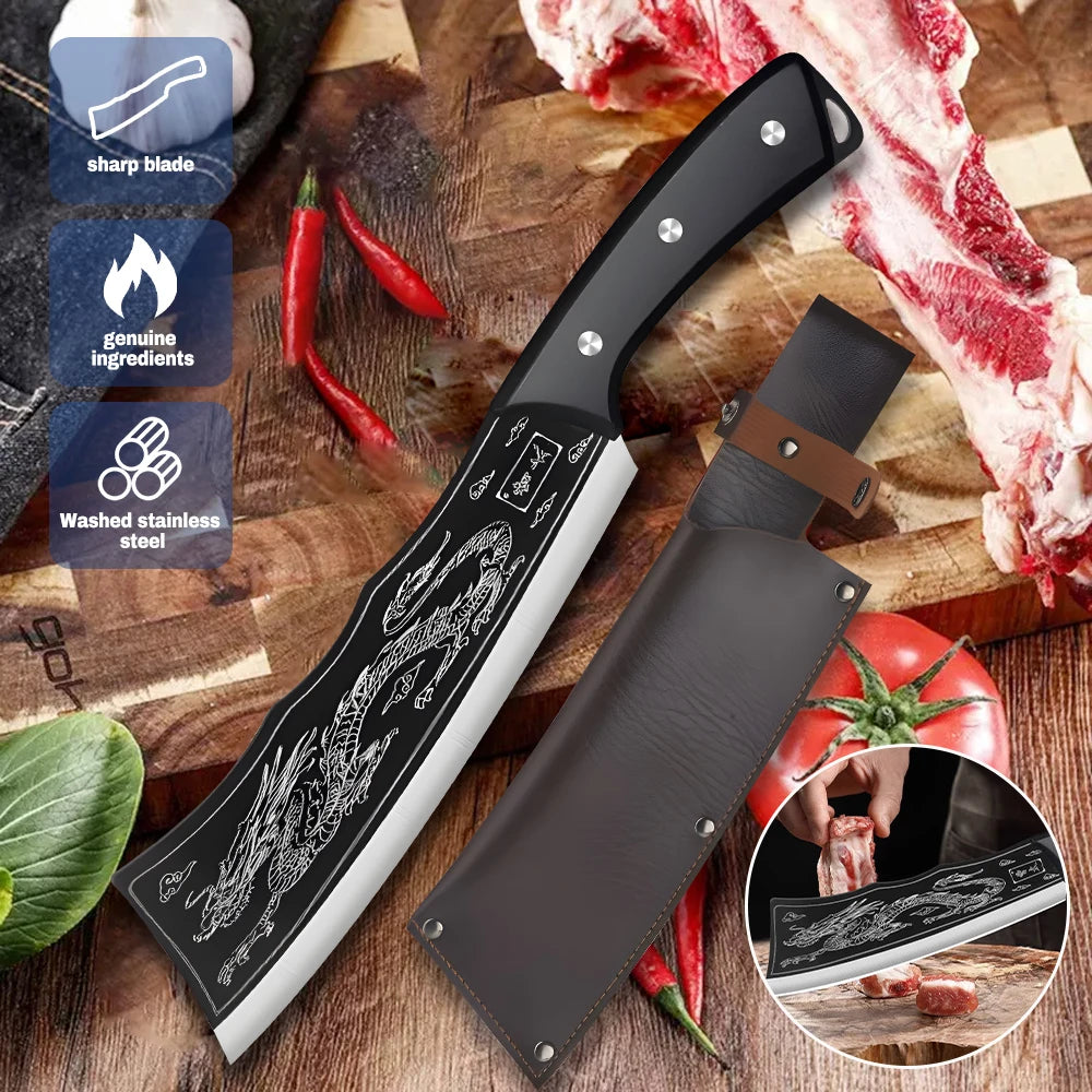 Super Sharp Stainless Steel Kitchen Forging Boning Knife.