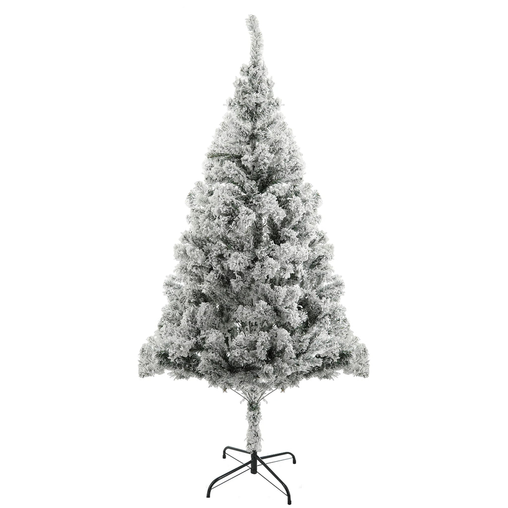 6ft White Artificial Christmas Pine Tree