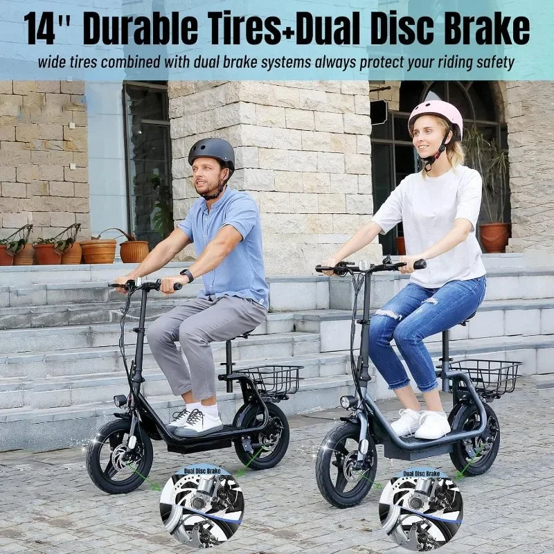 1200W Electric Adult Scooter With 30 Mile Range