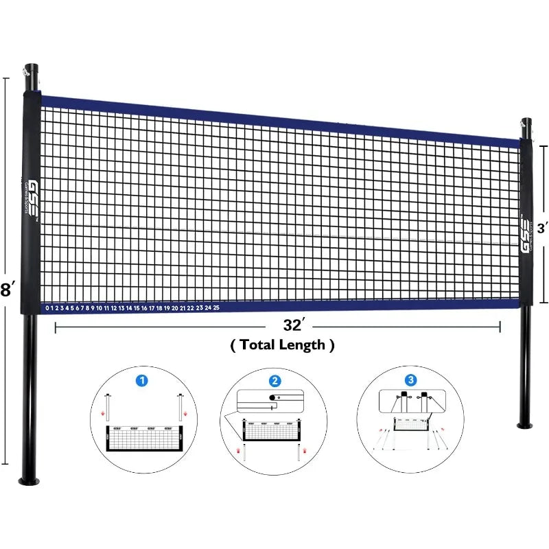 Outdoor Sports Net Game Set for various sports.