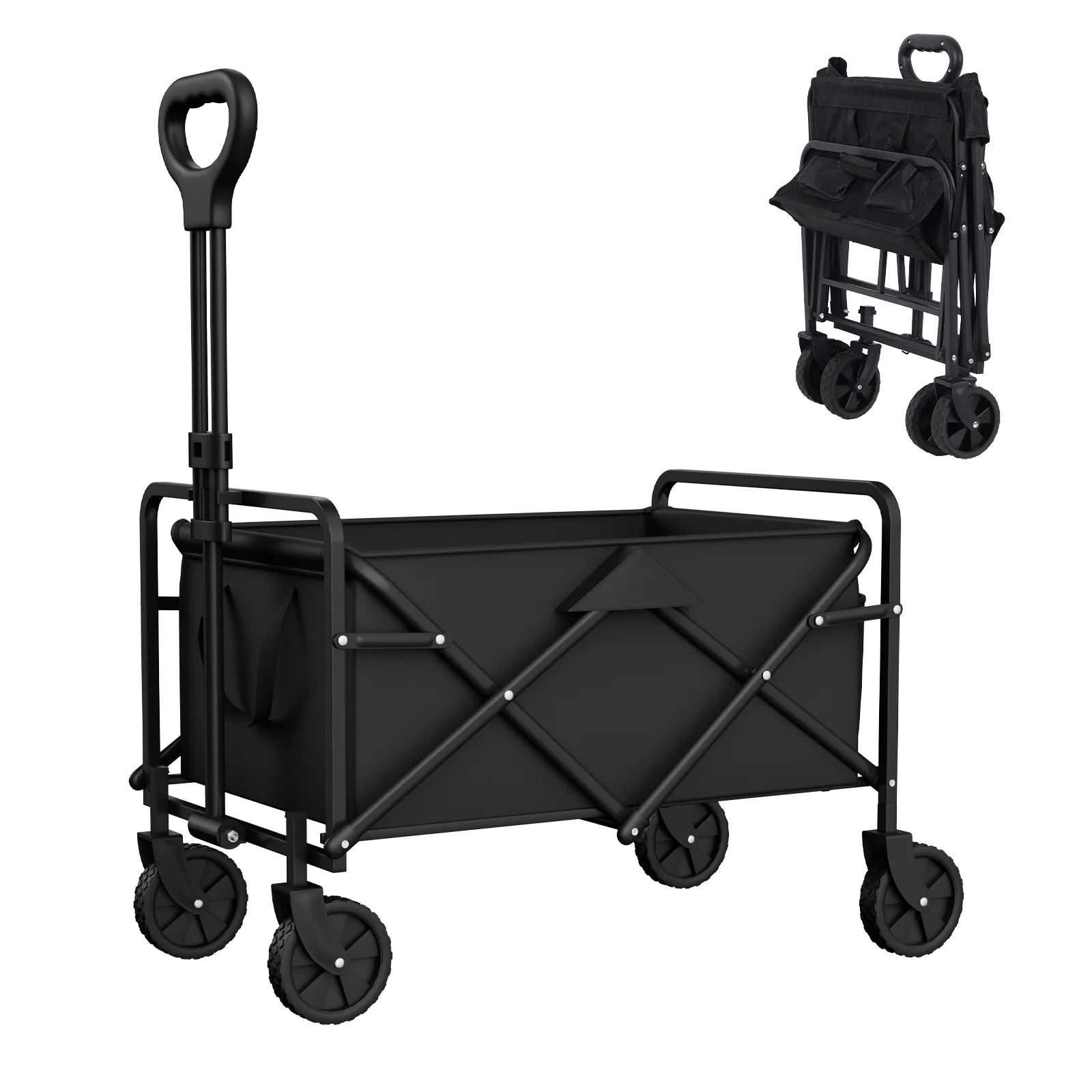 Portable Adjustable  Multi-use Household Folding Handcart