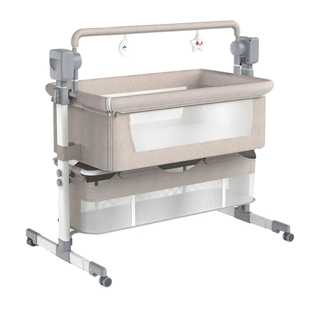 Portable Rocking Travel Crib with Mosquito Net for Baby.