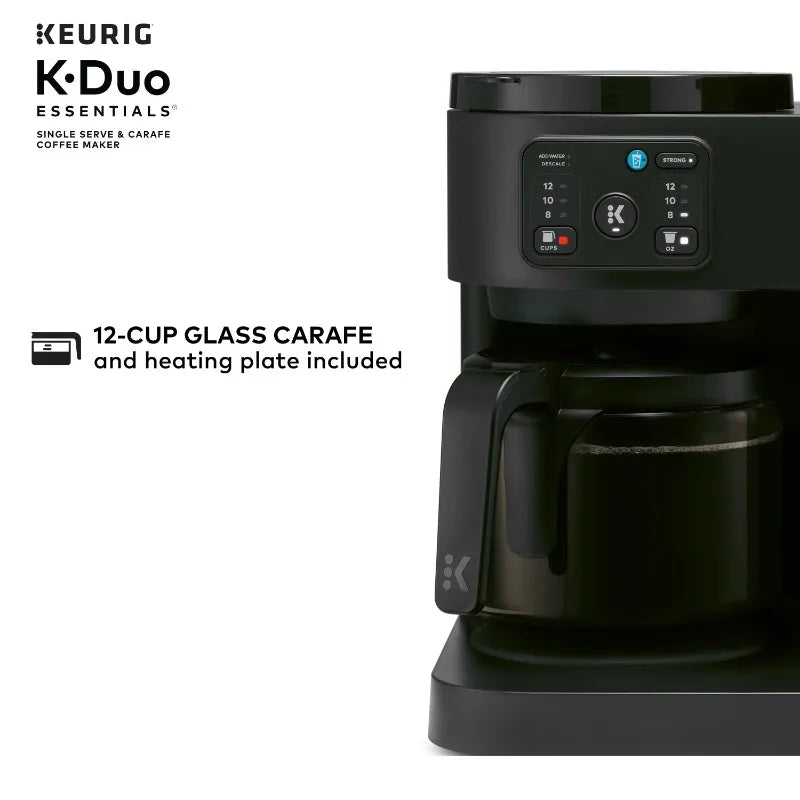 Hot & Iced Single-Serve K-Cup Pod Coffee Maker & Carafe.