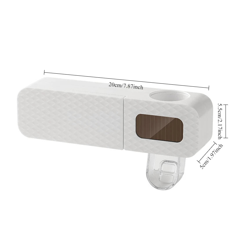 Wall Mounted Smart Toothbrush Sterilizer And Dispenser,